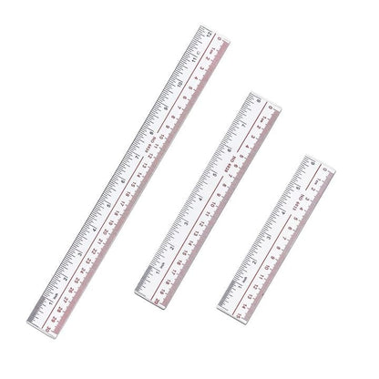 Custom ruler with free design template from Pinlord.com, featuring clear measurement markings and creative ruler design.