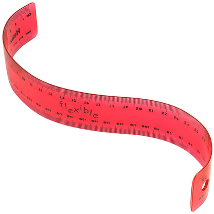 Custom ruler featuring free ruler design template from Pinlord.com, showcasing a sleek and practical measuring tool.
