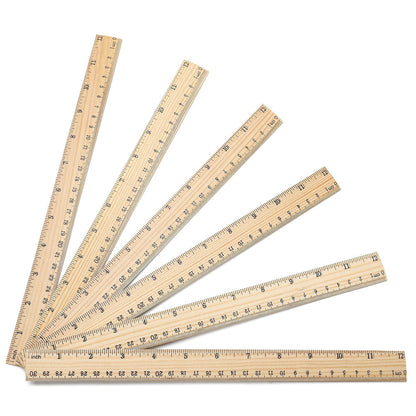 Custom ruler with free ruler design template from Pinlord.com, featuring a clear measurement scale and decorative ruler pattern.