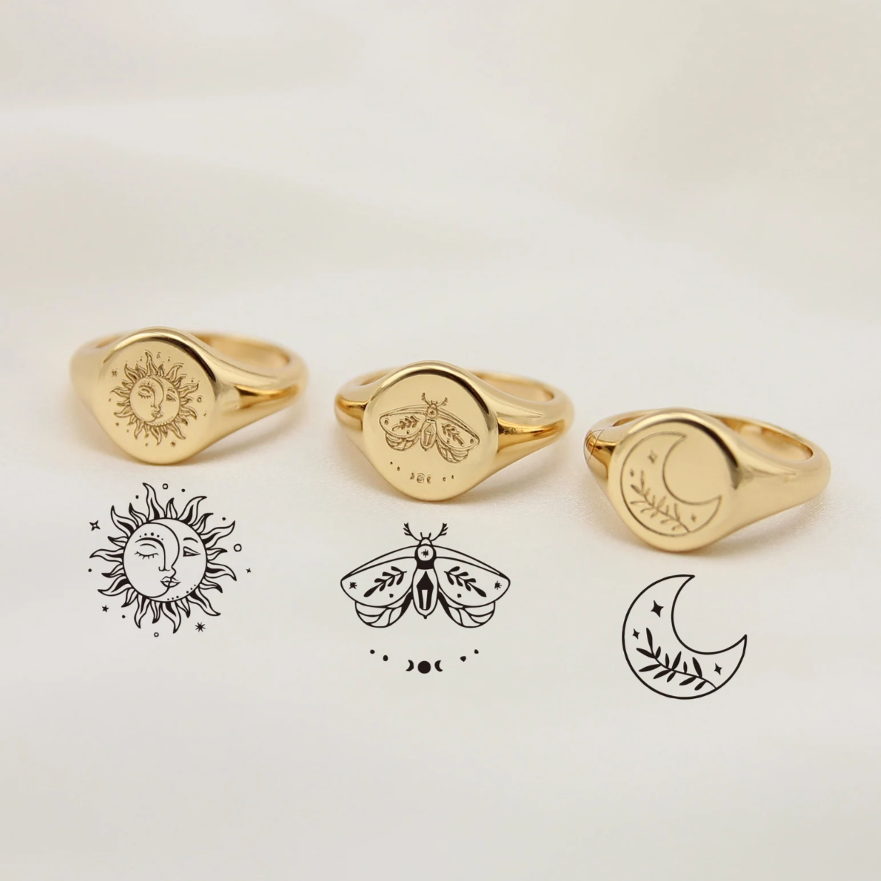 Custom Signet Rings - Pinlord.com