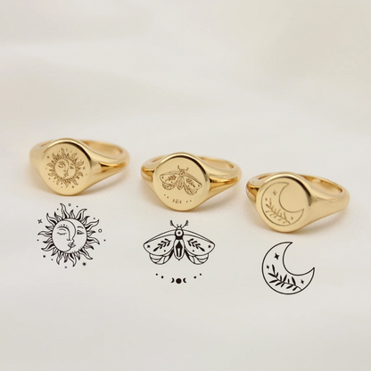 Custom Signet Rings - Pinlord.com