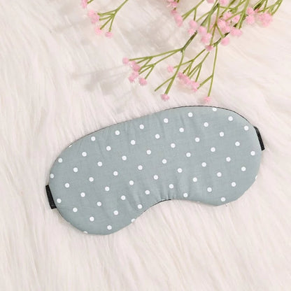 Custom sleeping mask design template featuring a creative pattern, ideal for personalized sleep mask projects by Pinlord.com.