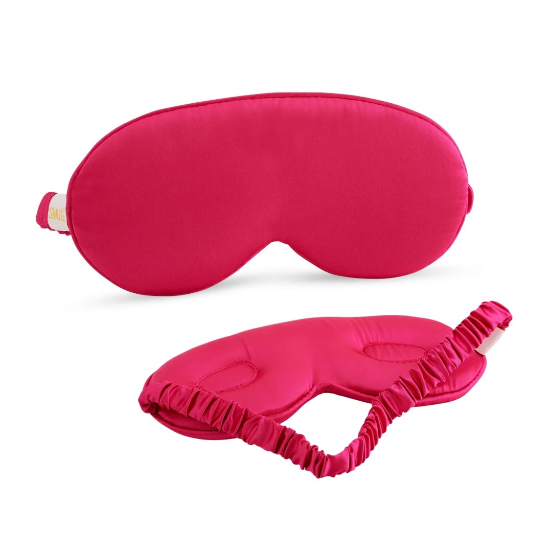 Custom sleeping mask with unique design template, featuring soft fabric and adjustable strap for comfortable sleep.