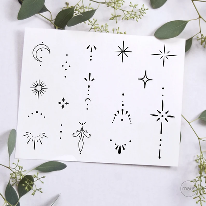 Temporary Tattoos Template - Pinlord.com