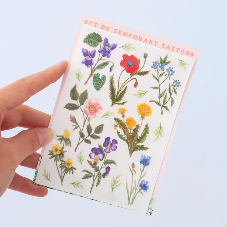 Temporary Tattoos Template - Pinlord.com