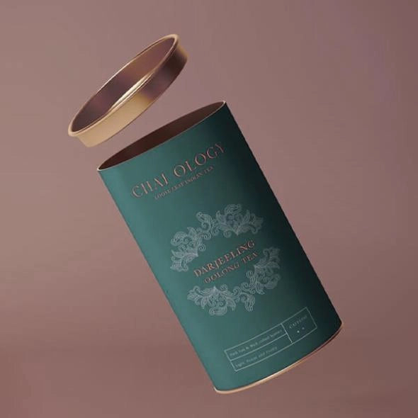 Custom tin can with printed design from Pinlord.com, showing a sleek, silver tin can suitable for packaging or gifting.