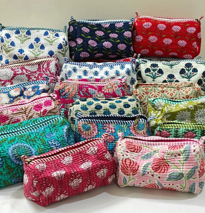 Custom toiletry bag from Pinlord.com featuring multiple compartments and a durable fabric design for travel organization.