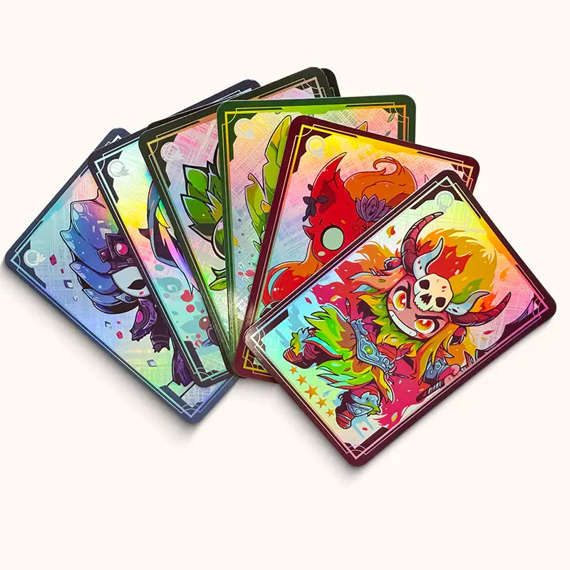 Custom printed trading card featuring unique artwork and personalized design by Pinlord.com, ideal for collectors and games.
