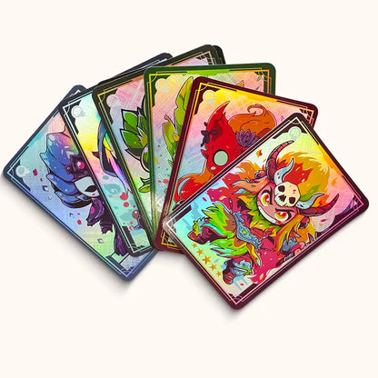 Custom printed trading card featuring unique artwork and personalized design by Pinlord.com, ideal for collectors and games.