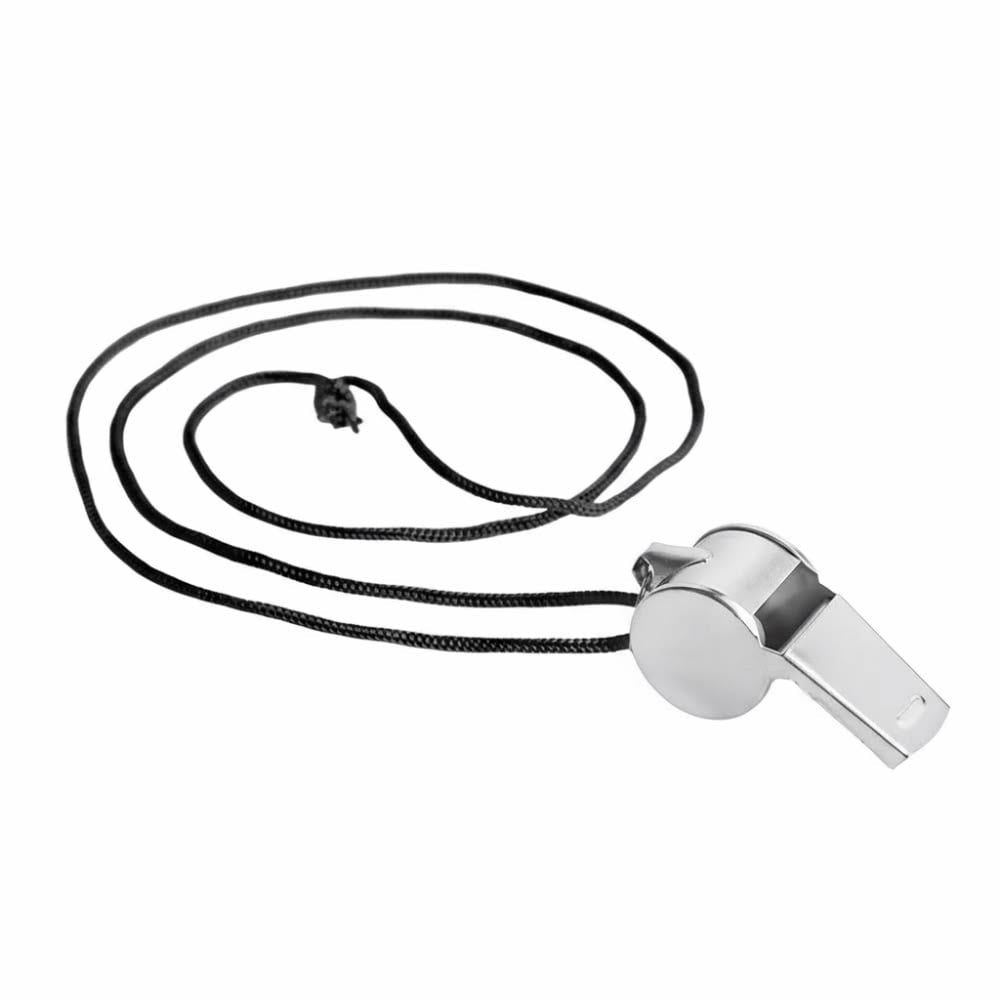 Custom whistle with free design template from Pinlord.com, featuring a sleek, professional-looking whistle with customizable details.