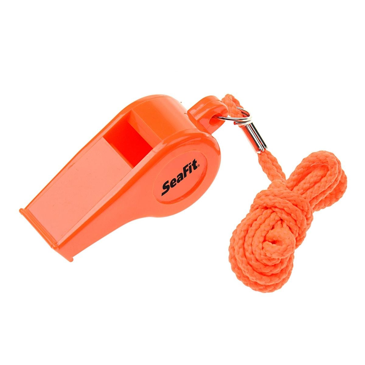 Custom whistle with free whistle design template from Pinlord.com, showcasing a sleek, personalized whistle with a smooth finish.