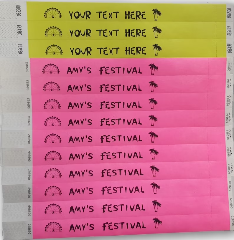Wristbands Template - Pinlord.com