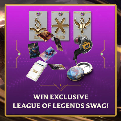 Custom Riot Games x Pinlord gaming merchandise project showcasing unique esports apparel and accessories for global gamers.