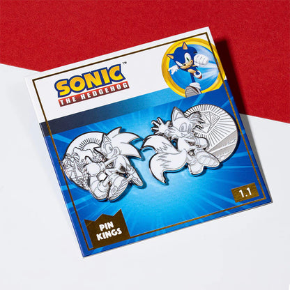 SEGA x Pinlord project showcasing custom merchandise featuring iconic gaming characters in vibrant, detailed designs.
