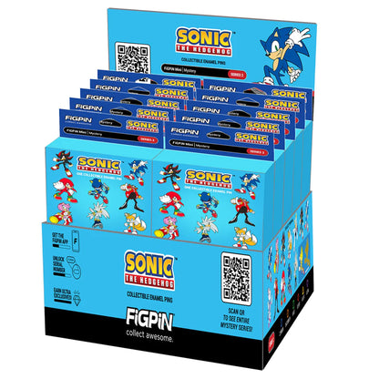 SEGA x Pinlord project showcasing custom merchandise featuring iconic gaming characters in vibrant, detailed designs.