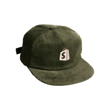 Image of Shopify x Pinlord project promoting entrepreneurs with custom merchandise, showcasing innovative branding and global impact.