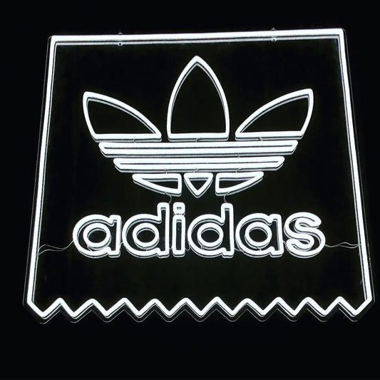 Adidas skateboarding project image showcasing custom merchandise collaboration with Pinlord and Footlocker, featuring branded skate gear.
