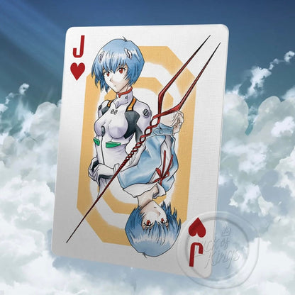 Playing cards template from Pinlord.com, featuring a colorful deck layout with card designs for customization.