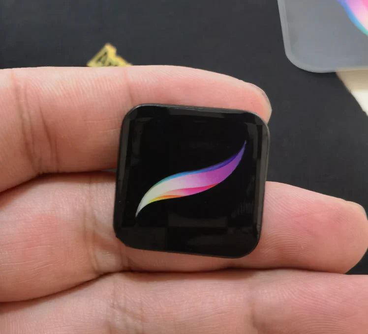 Procreate custom merchandise and physical products created by YourStuffMade.com for digital artists