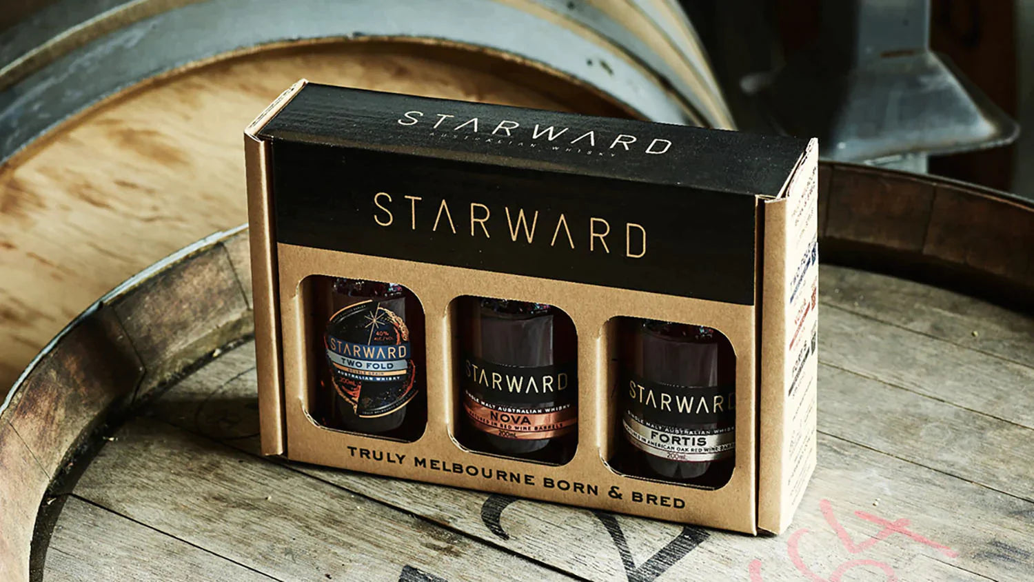 Starward Whiskey premium limited edition packaging created by YourStuffMade.com